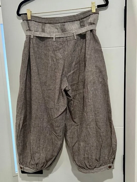 Animale Pinstripe Parachute Pants - Picture 7 of 9